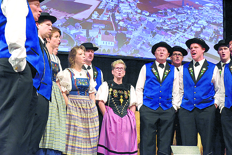 Der Jodlerklub Edelweiss Ettiswil.