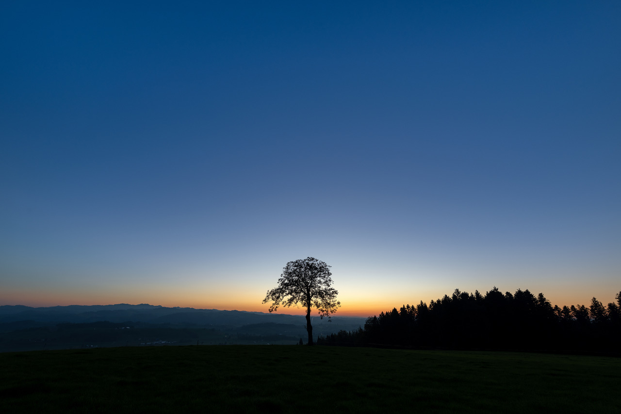 Abendrot auf dem Ruswiler Berg | Stefan Dubach, Ruswil