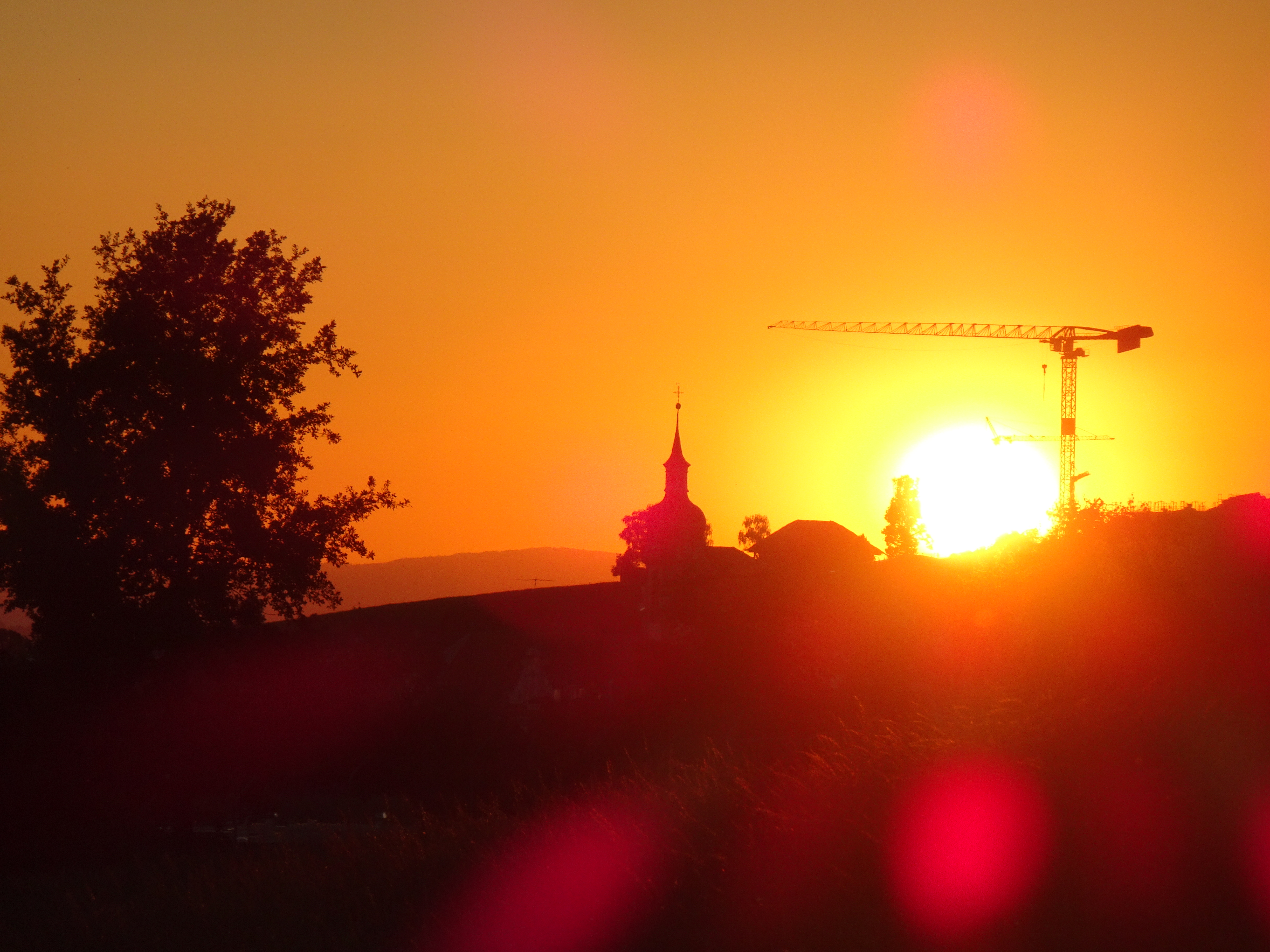 Sonnenuntergang hinter Ruswil | Urs Amrein, Ruswil
