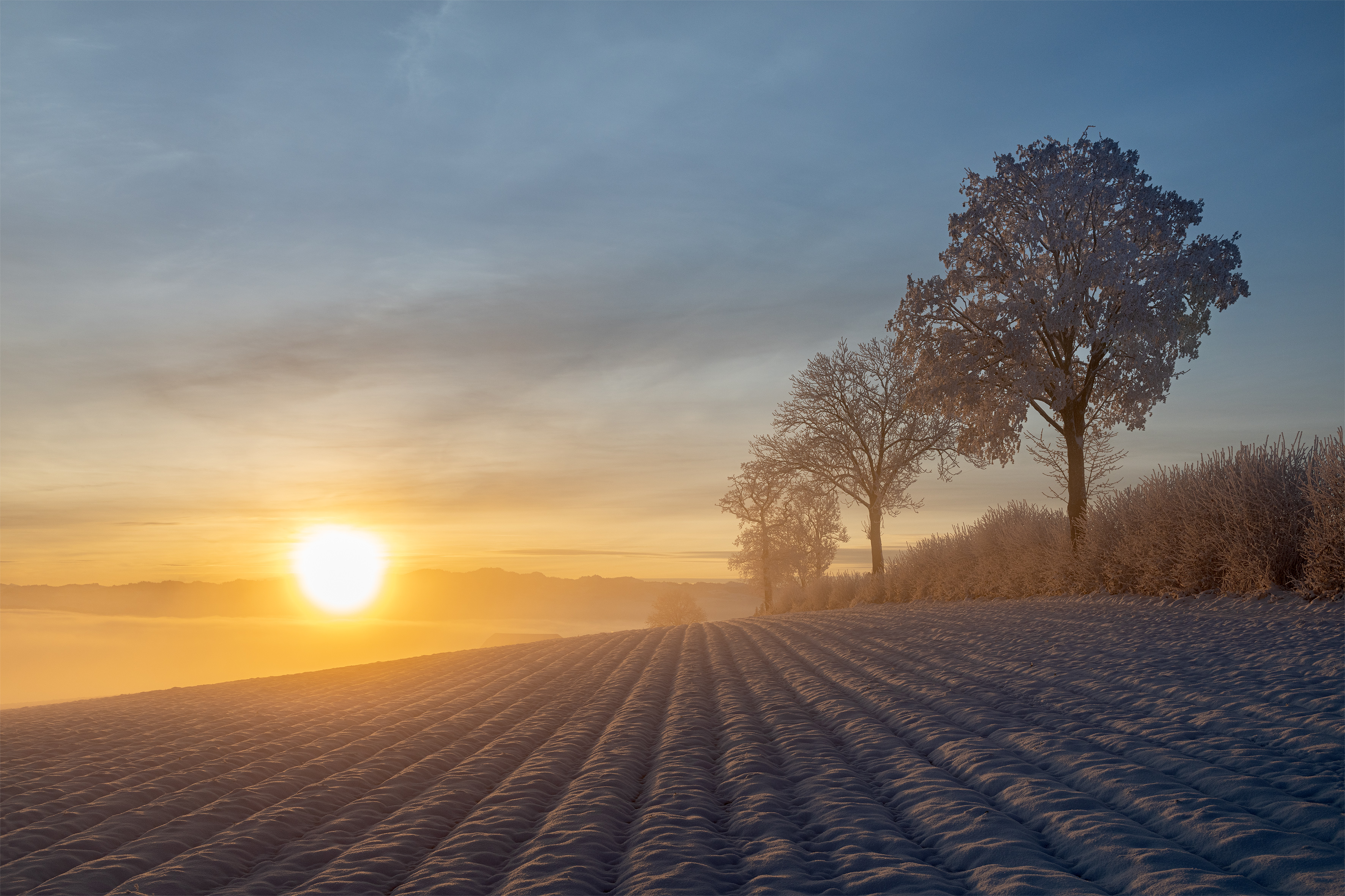 Sonnenuntergang. Foto Stefan Dubach