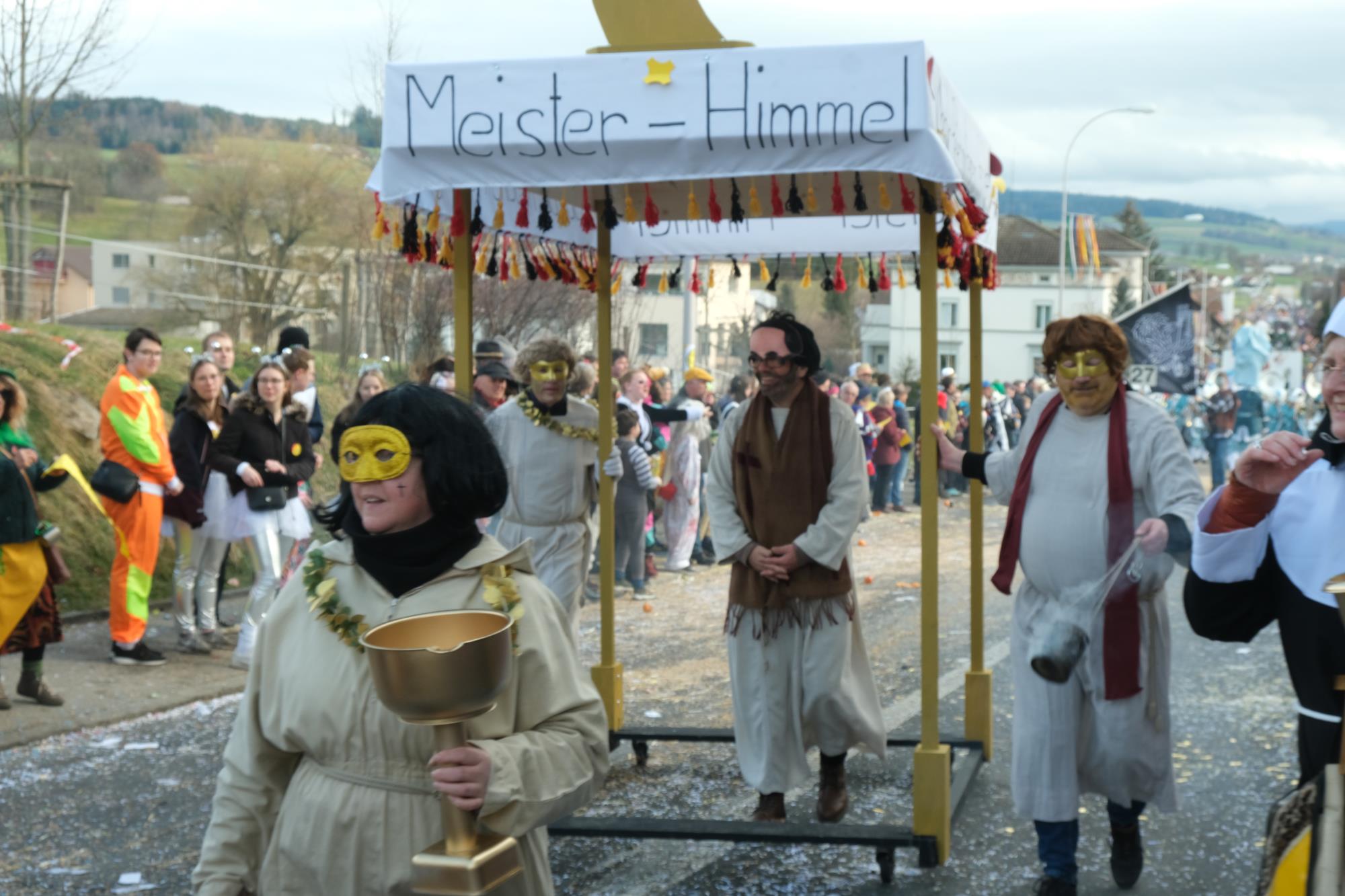 Ist doch ein Meister vom Himmel gefallen. Foto Hannes Bucher