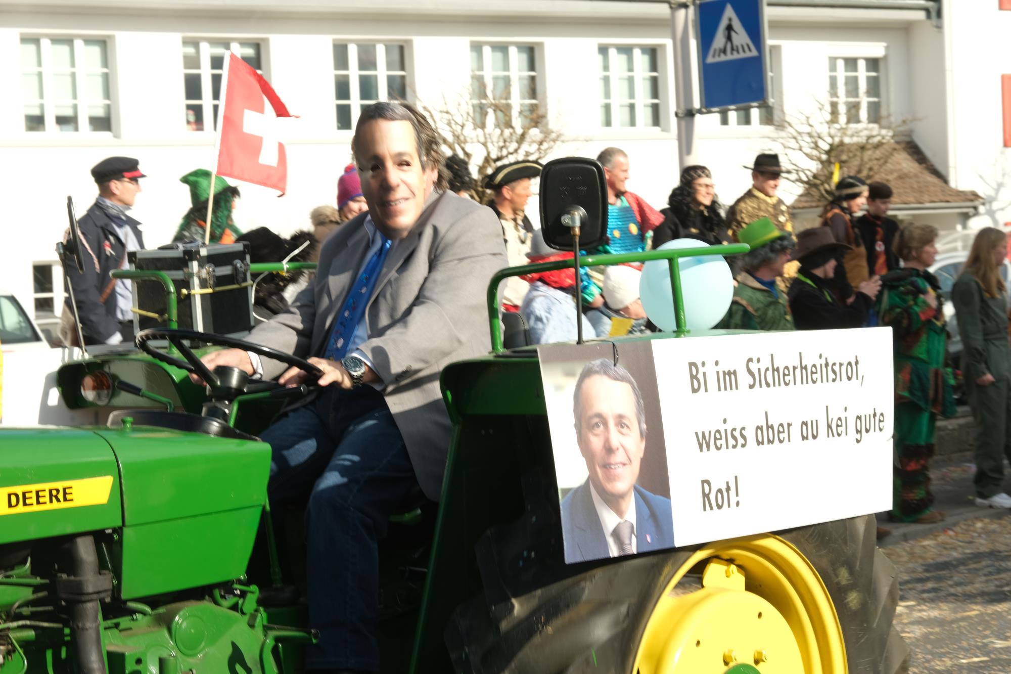 Grüezi Herr Bundesrat Cassis. Foto Hannes Bucher