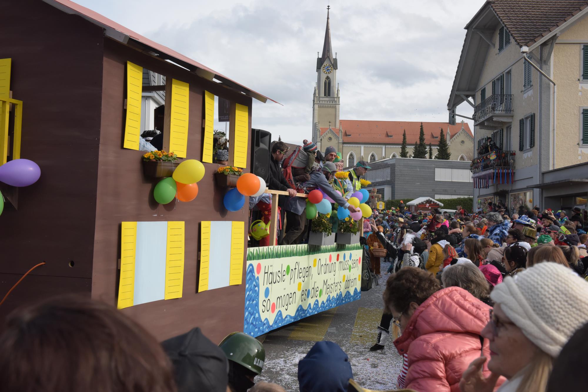 Impressionen vom Grosswanger Umzug 2023. Foto Michael Wyss