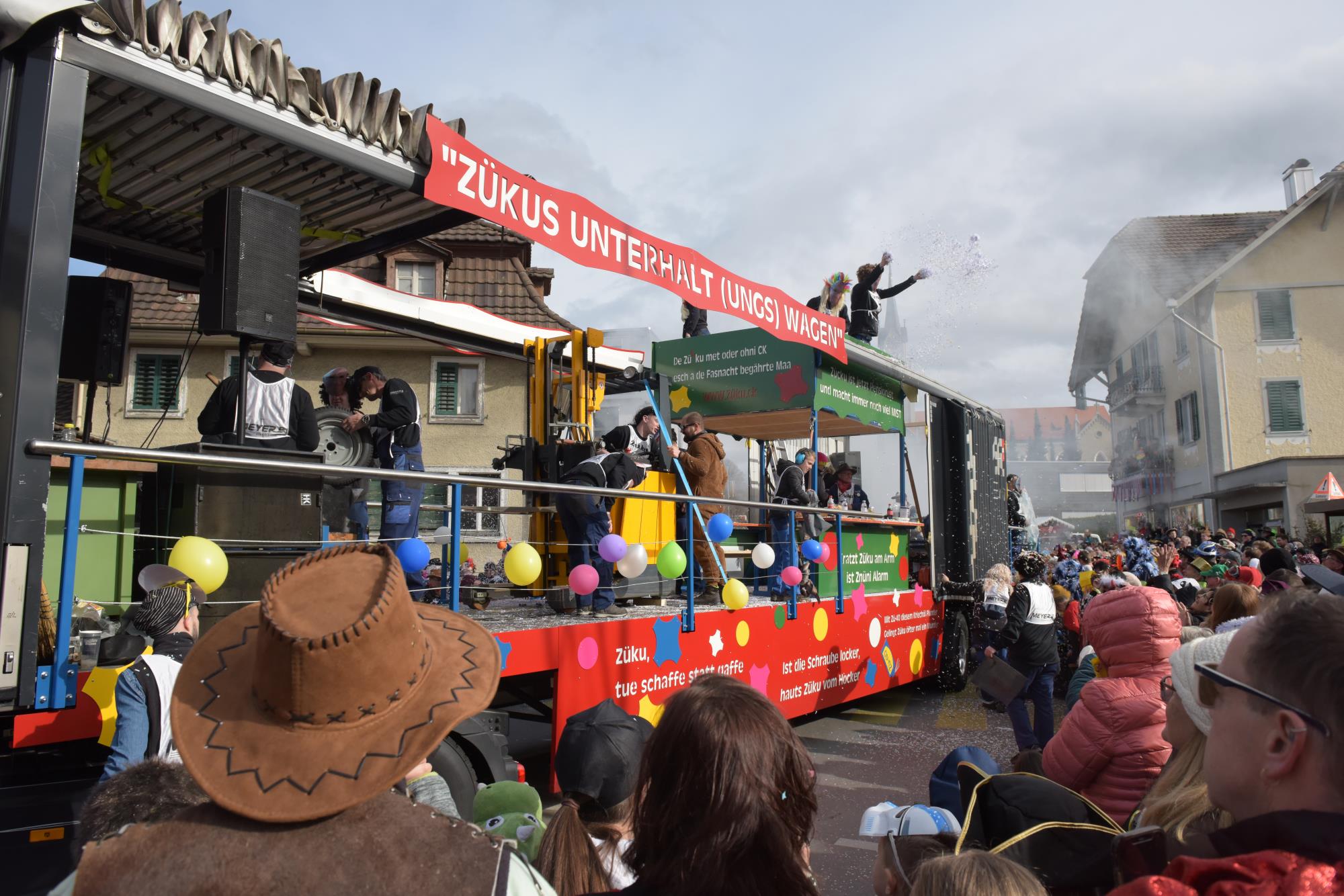 Impressionen vom Grosswanger Umzug 2023. Foto Michael Wyss