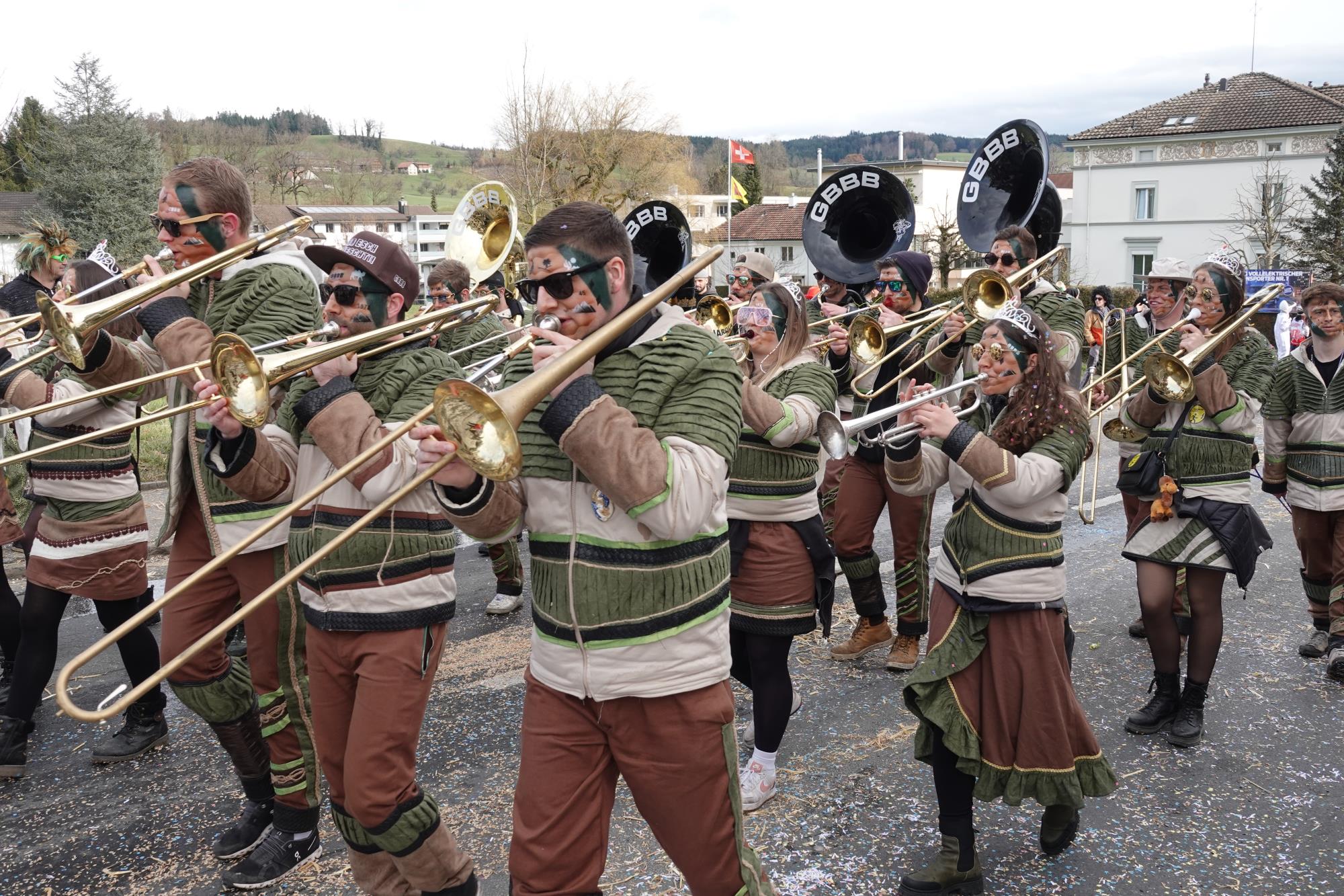 Impressionen vom Grosswanger Umzug 2023. Foto Roland Meyer