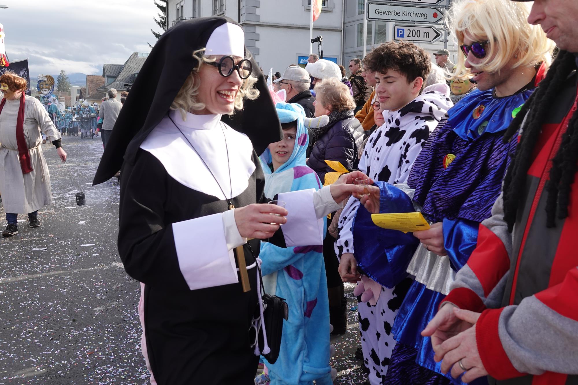Impressionen vom Grosswanger Umzug 2023. Foto Roland Meyer