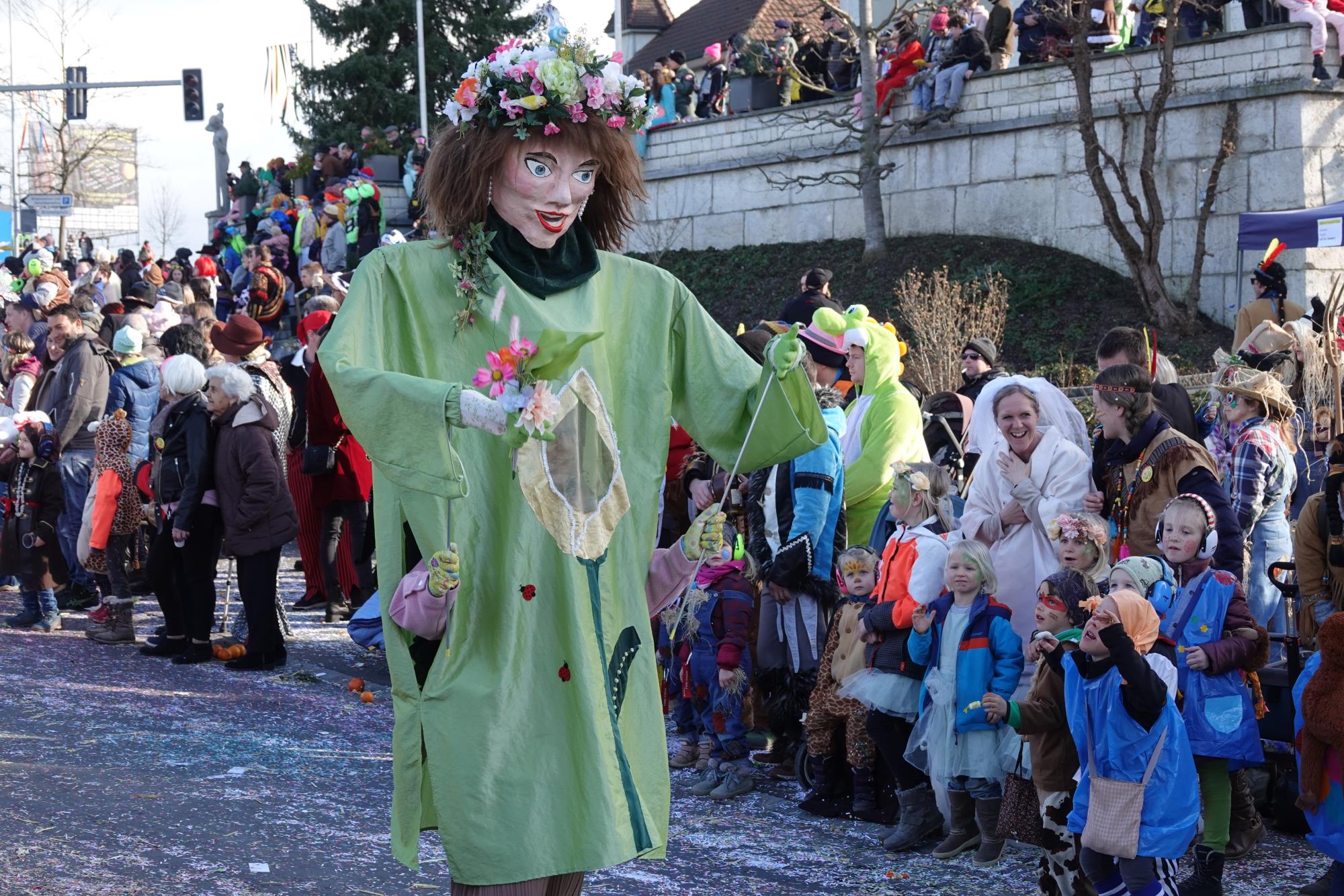 Impressionen vom Grosswanger Umzug 2023. Foto Roland Meyer