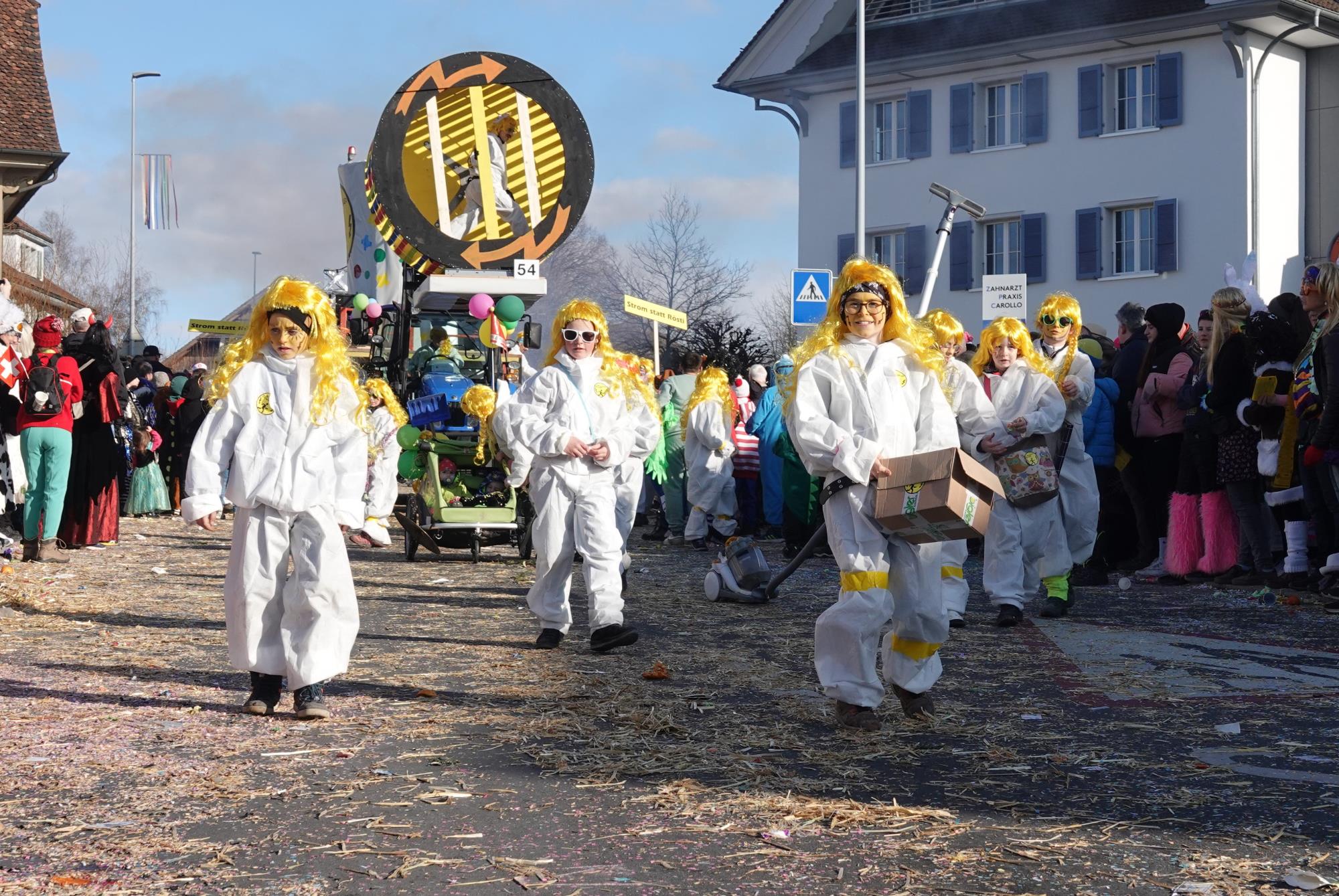 Impressionen vom Grosswanger Umzug 2023. Foto Roland Meyer