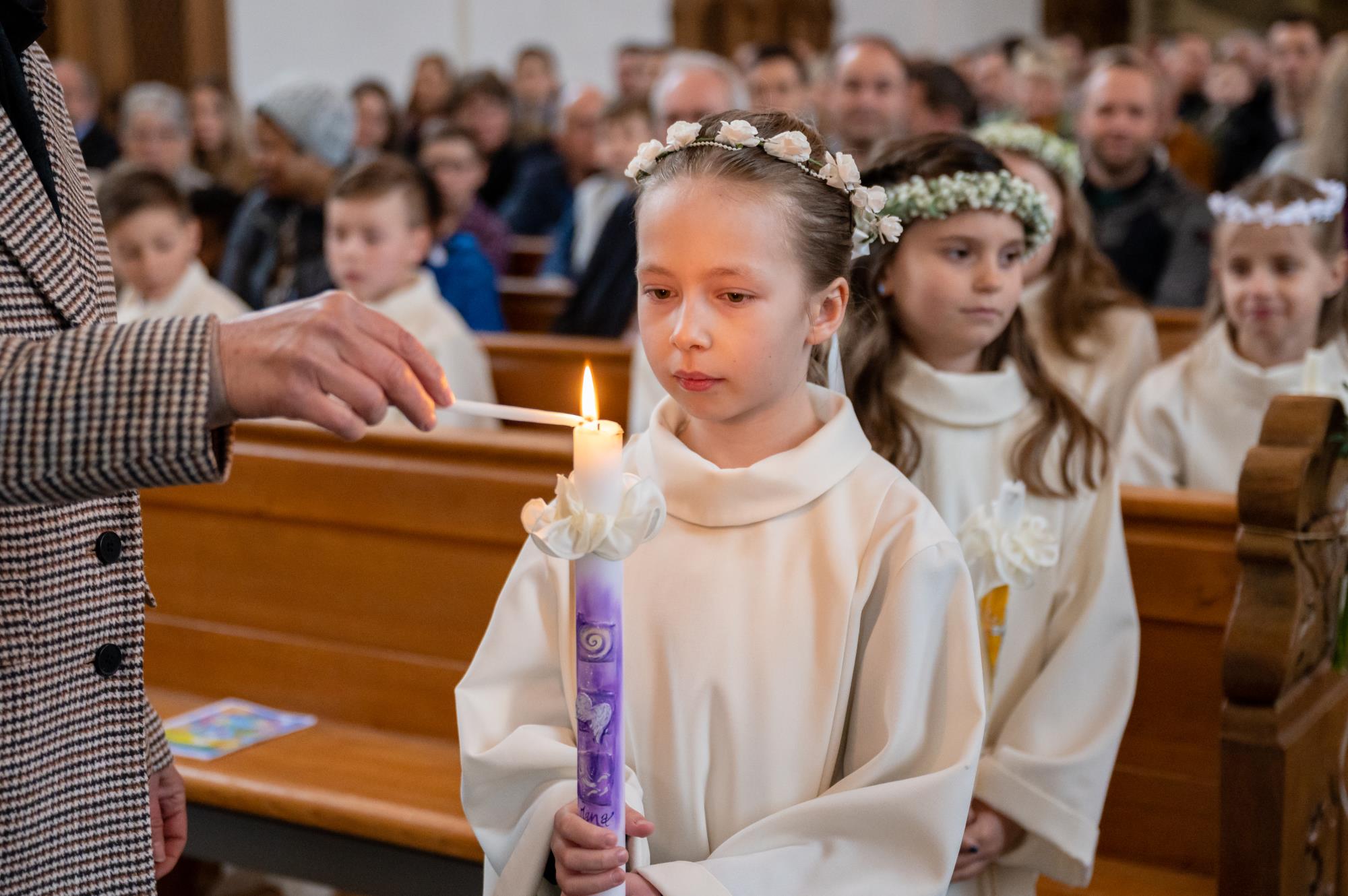 Weisser Sonntag in Wolhusen. Foto Fabienne Felder