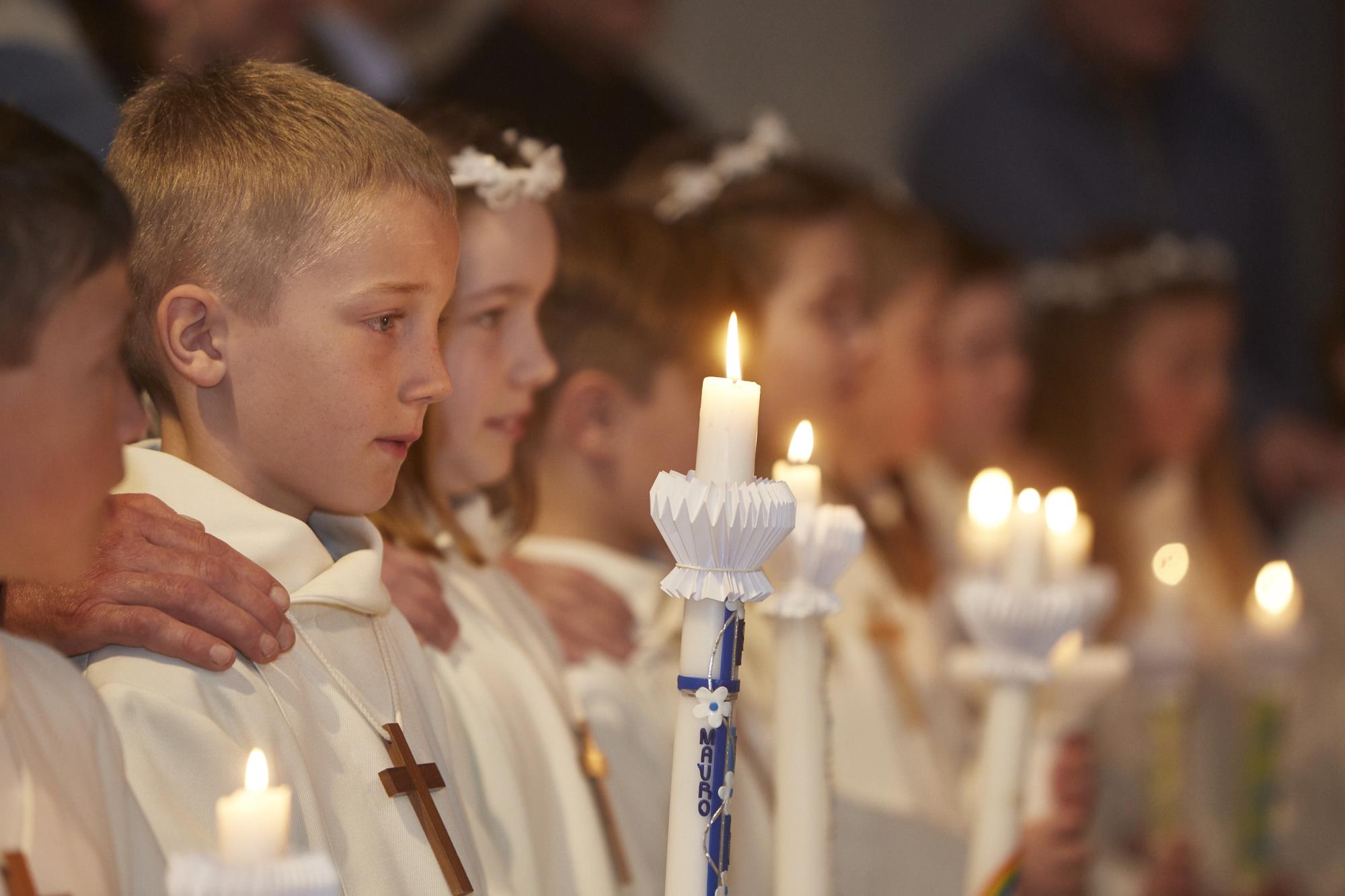 Weisser Sonntag in Wolhusen. Foto Stefan Vonwil