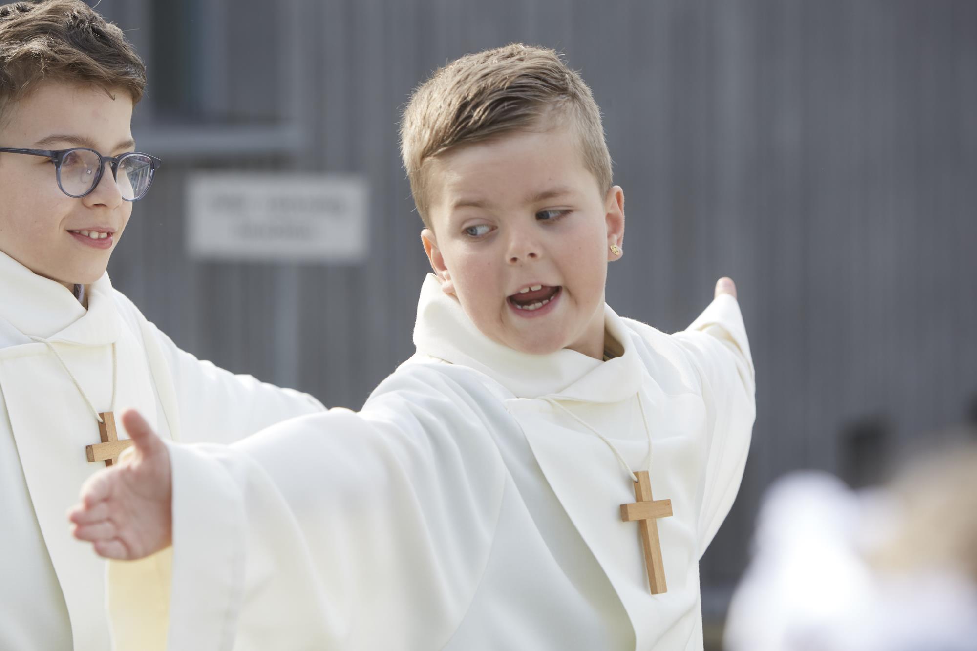 Weisser Sonntag in Buttisholz. Foto Stefan Vonwil