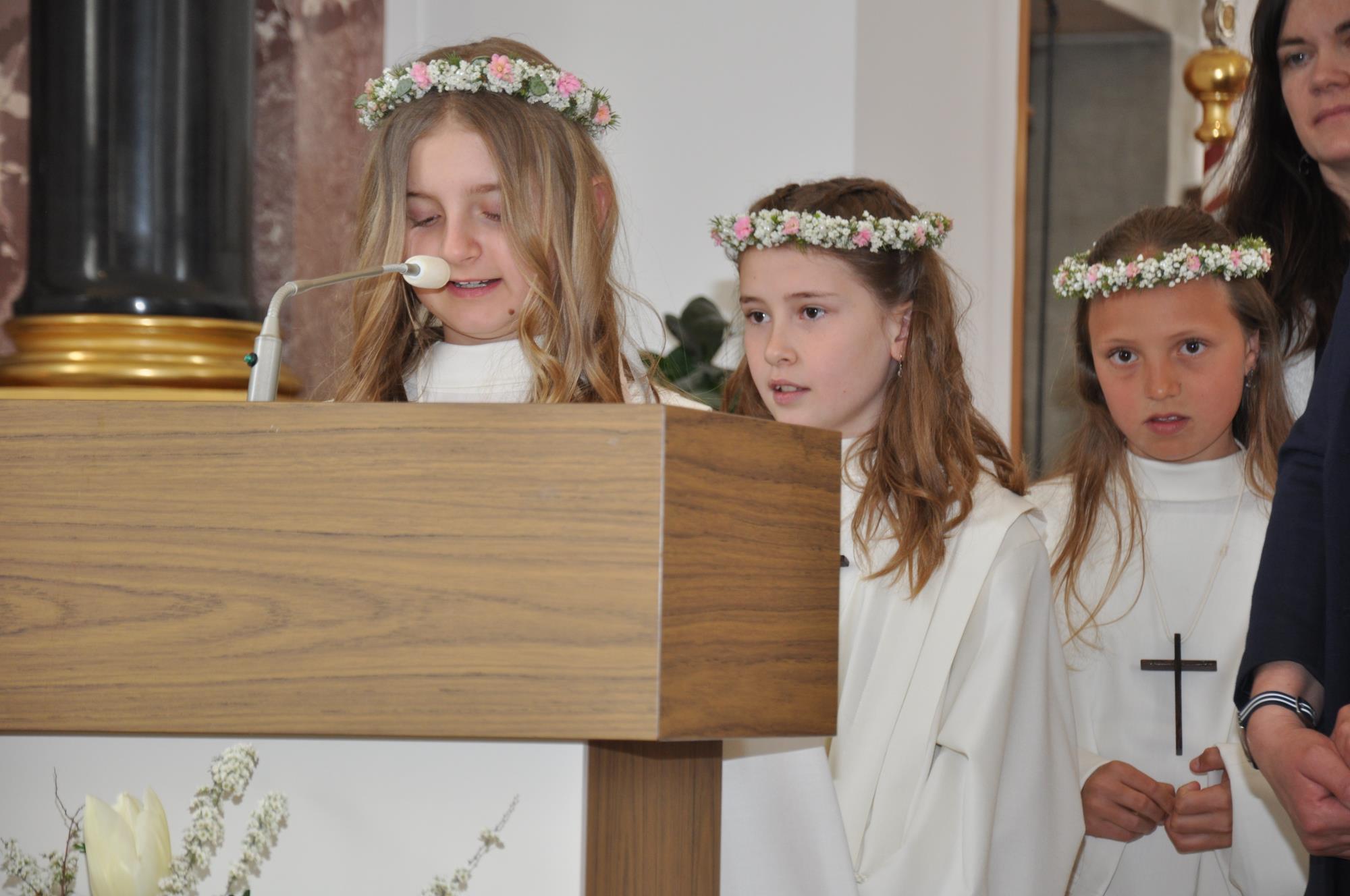 Weisser Sonntag in Hellbühl. Foto Claudia Lang