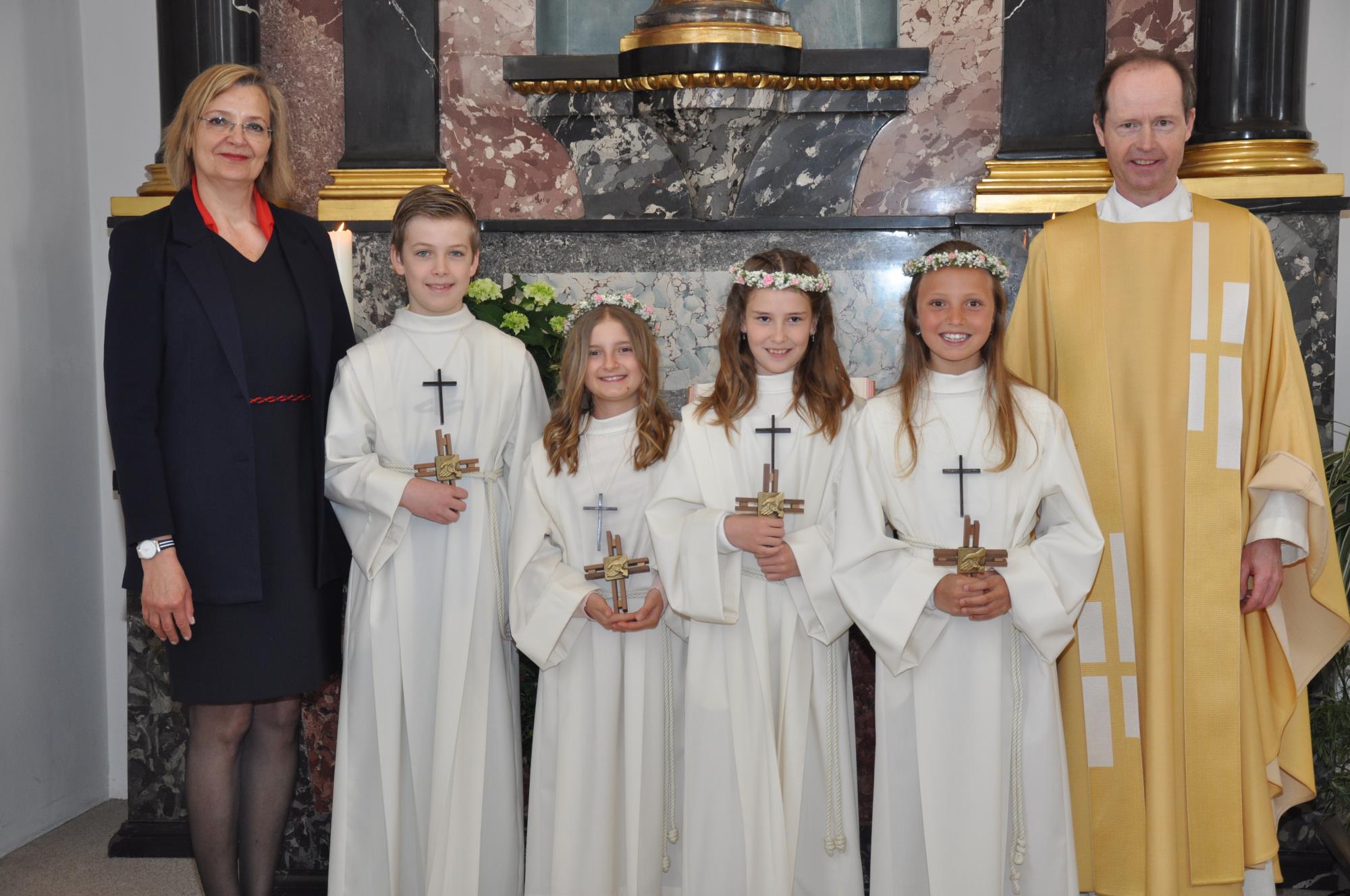 Weisser Sonntag in Hellbühl. Foto Claudia Lang