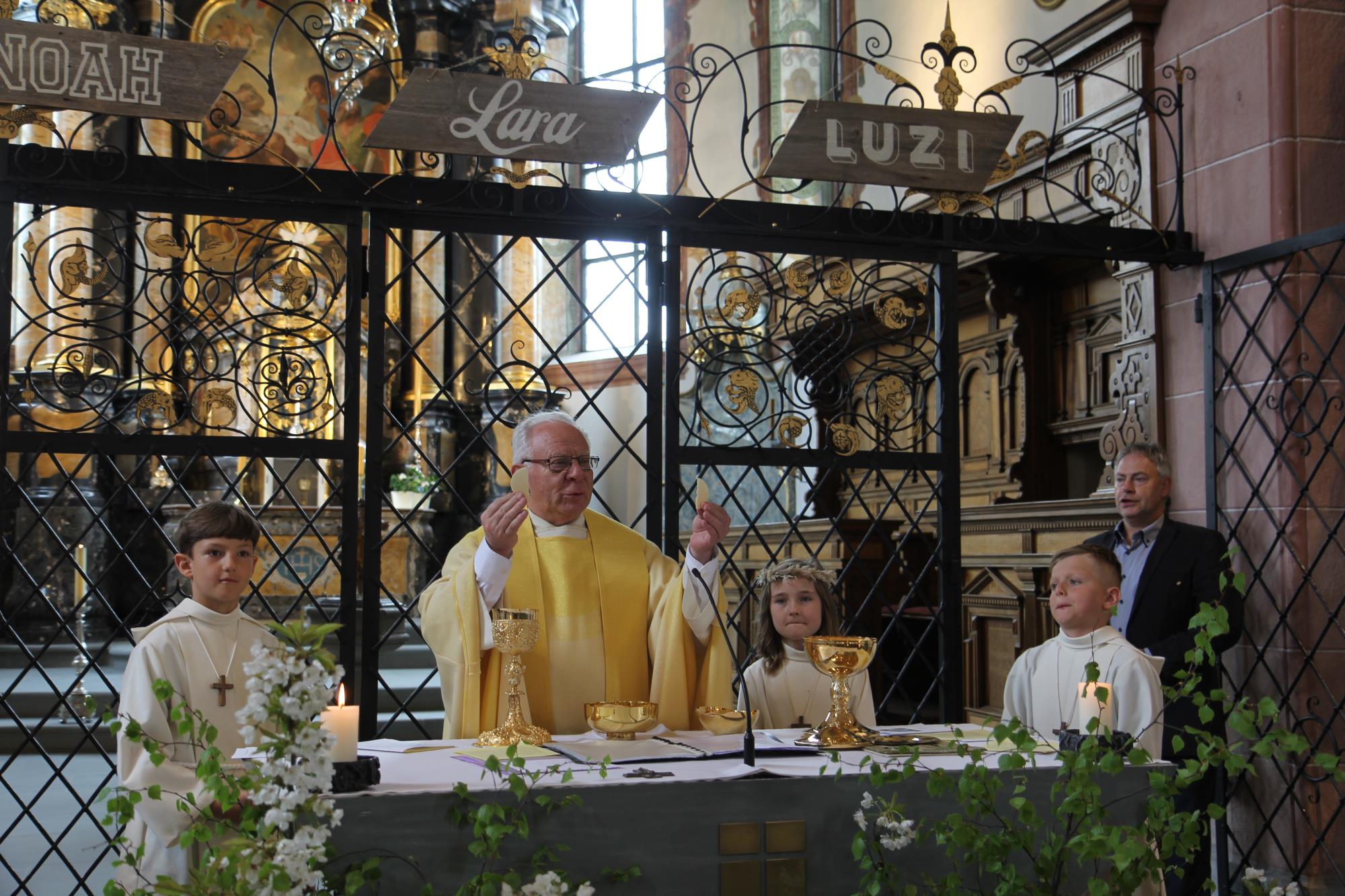 Weisser Sonntag in Werthenstein. Foto René Egli