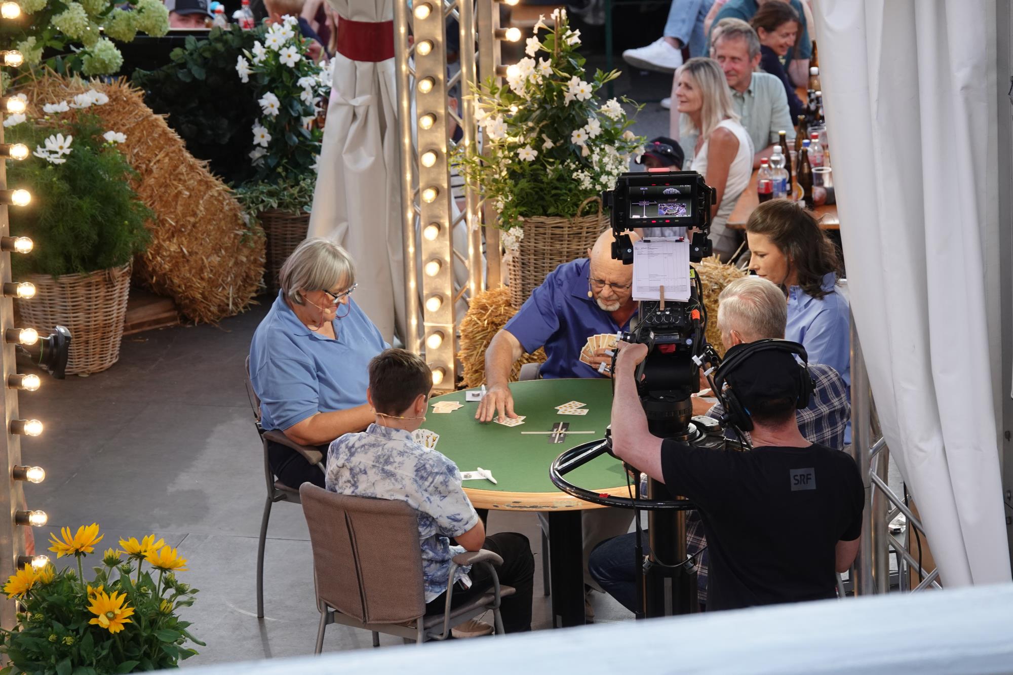 Auch gejasst wurde in Ruswil... Foto Roland Meyer