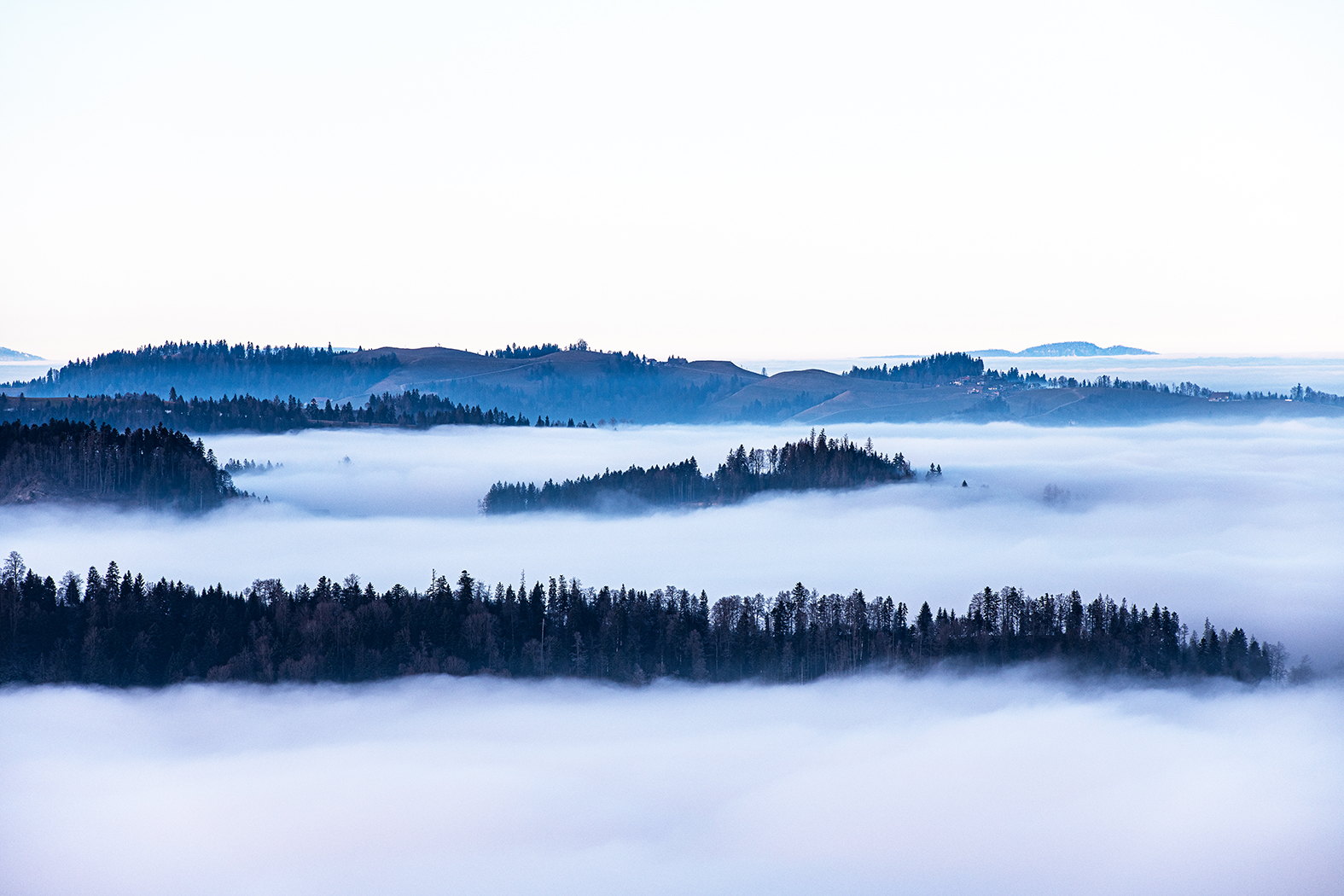 Nebel über dem Mittelland | Stefan Dubach, Ruswil